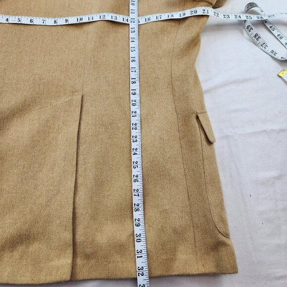 Shipley Camel Hair Sports Jacket Blazer Elbow Patches (42 R) - Picture 9 of 10